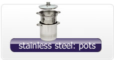 stainless steel casseroles