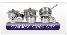 stainless steel cookware set