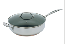 stainless steel nonstick pan