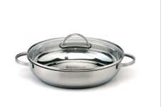 stainless steel pan