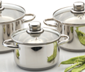 stainless steel cookware set